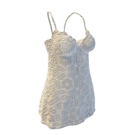 Camisole Lingerie 3d Model 3ds Max Files Free Download Modeling 33105