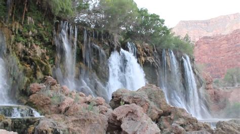 Old Navajo Falls Supai Az Youtube