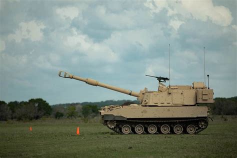 Bae Systems Systems To Produce More M109a7 155mm Self Propelled