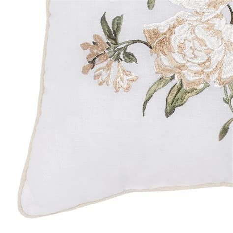 Nostalgia Home Juliette 16 Square Embroidered Decorative Pillow By Westpoint Home Pc Fallon