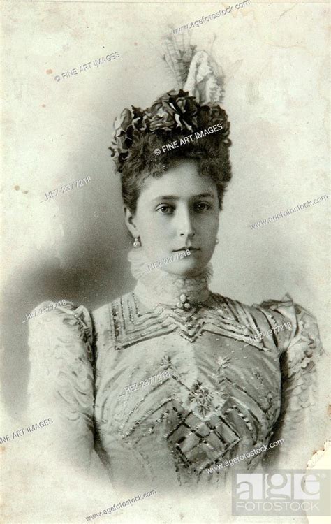Tsarina Alexandra Fyodorovna Wife Of Tsar Nicholas Ii Of Russia Early