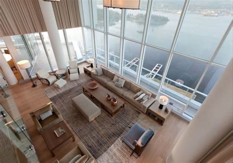 Contemporary Penthouse Interior Design In Vancouver By Robert Bailey