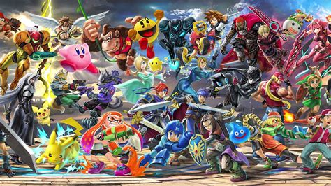 Super Smash Bros Ultimate Complete Roster Banner Infinite Loop