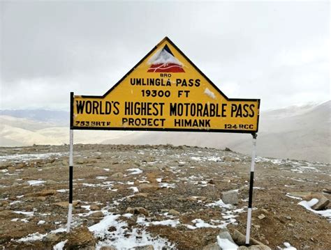 Bro Builds Worlds Highest Motorable Road At 19300 Ft In Ladakh