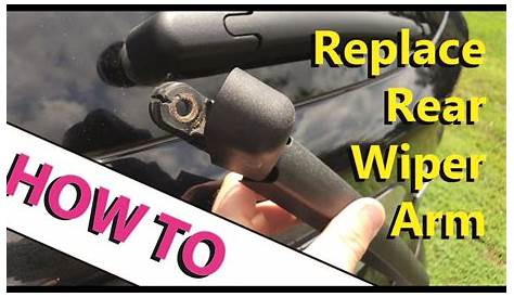 2010 Chevy Equinox Rear Wiper Arm Removal