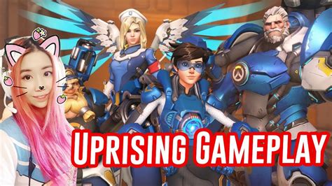 Overwatch Uprising Gameplay Insurrection Co Op Event PvE YouTube