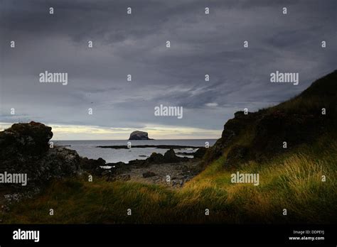 The Bass Rock East Lothian Scotland Stock Photo Alamy