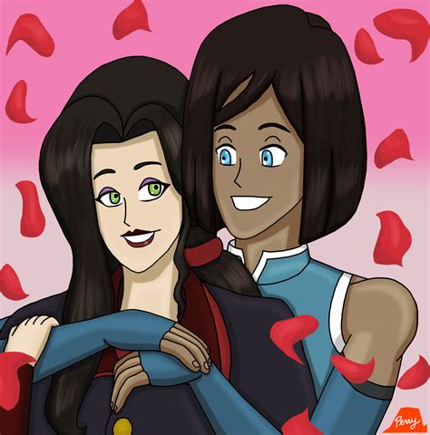 Asami And Korra By Perrywhite On Deviantart