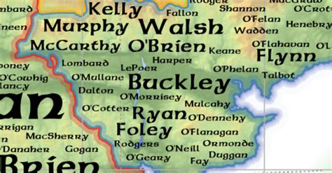 100 Most Irish Surnames Revealed