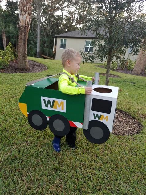 How To Make A Garbage Truck Halloween Costume Anns Blog