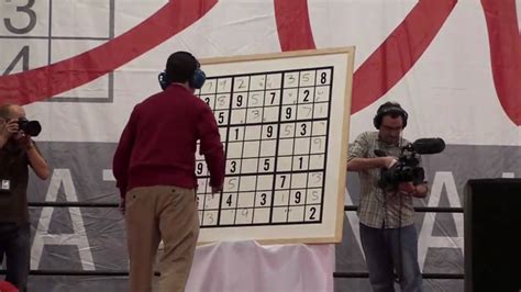 How To Lose A Sudoku Tournament Youtube