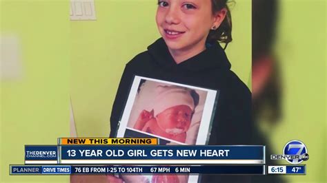 13 Year Old Gets Heart Transplant Youtube