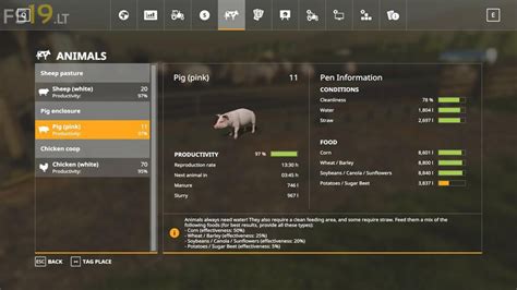 Happy Animals Fs19 Mods Farming Simulator 19 Mods