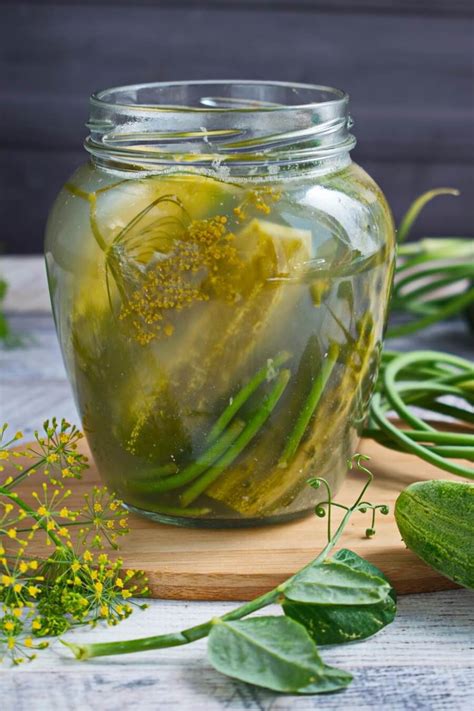 Lacto Fermented Pickles With Garlic Scapes Recipe Cookme Recipes
