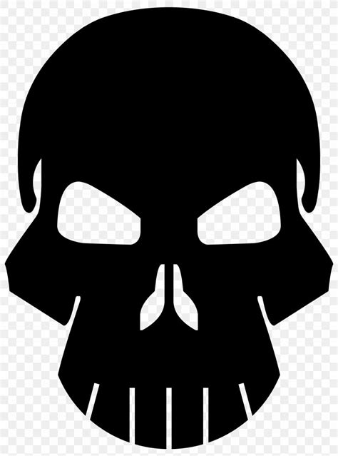 Punisher Human Skull Symbolism Logo Bone Png 3600x4858px