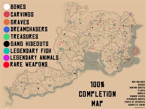 Red Dead Redemption 2 Map