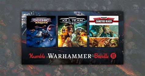 Humble Warhammer Bundle 2020 Raising Money For Uk Charity Specialeffect