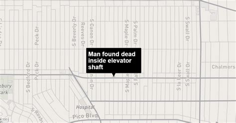 Man Found Dead Inside Beverly Hills Elevator Shaft Los Angeles Times