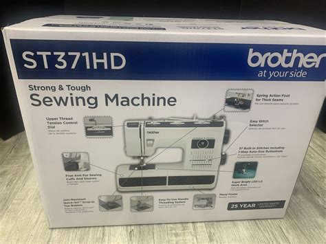 Brother Strong And Tough Heavy Duty Sewing Machine With 37