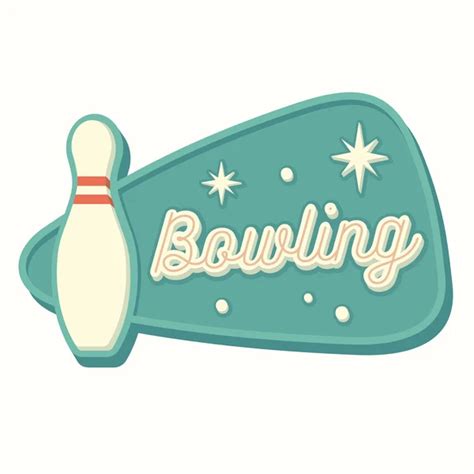 Vintage Bowling Stock Vectors Royalty Free Vintage Bowling