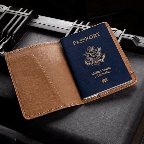 Nomad Passport Holder Navy Men In Cities Touch Of Modern