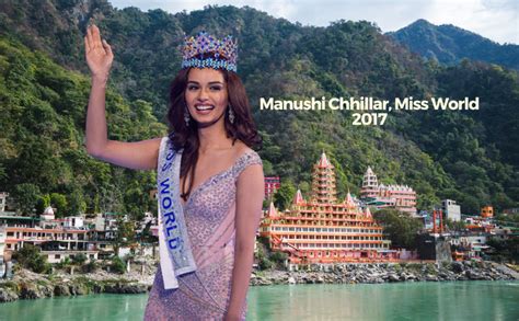 Manushi Chhillar Of India Winner Of Miss World 2017