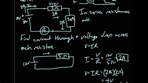 How To Solve Series And Parallel Circuit Problems Youtube