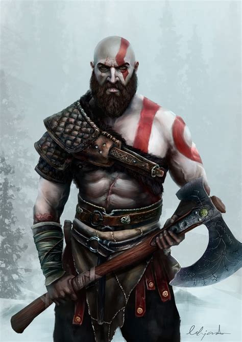 God Of War Kratos God Of War Arte De Videojuegos Pers