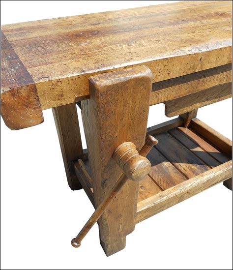 Lo schizzo è quello riportato qui sotto. Banco da lavoro da falegname restaurato - La Commode di ...