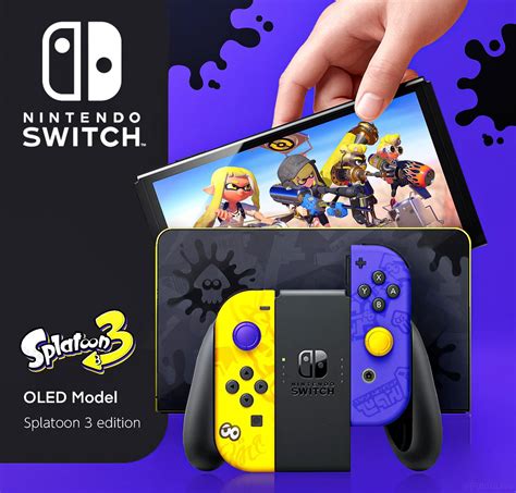 Nintendo Switch Oled Splatoon 3 Edition Concept Rsplatoon