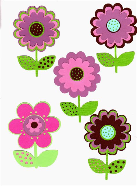 Look In The Nook Home Cameo Silhouette Flower Cut Outs