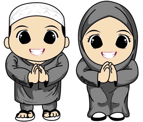 16 Animasi Kartun Muslimah