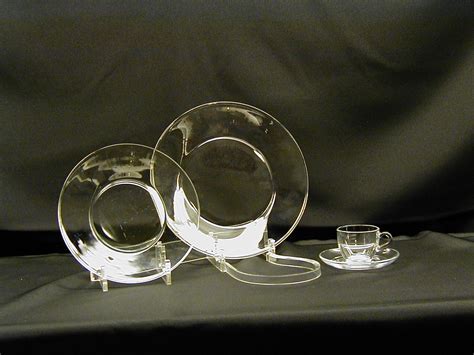 Glass Dinnerware Rental Glass Dinner Plates And Bowls Partysavvy