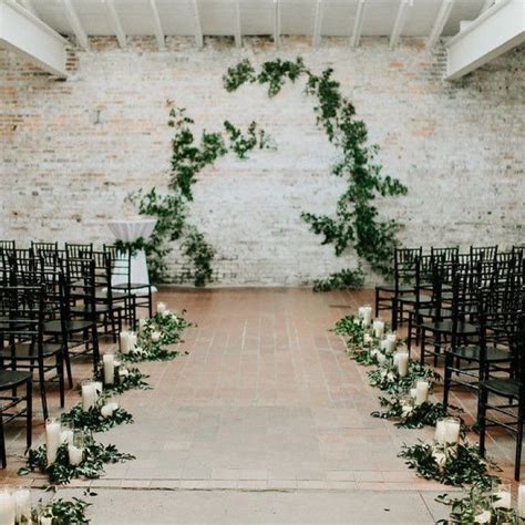 35 Creative Ways To Dress Up Your Wedding With Candles Wedding Aisle