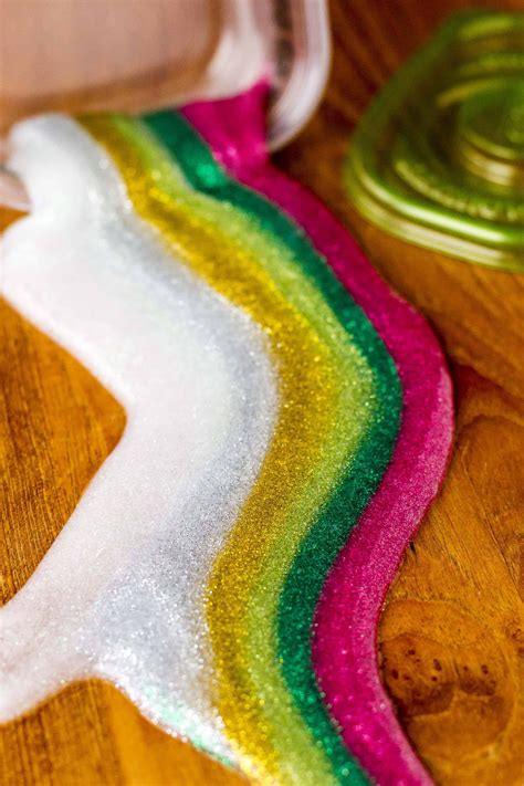 This Glitter Slime Recipe Is Easily Created With Just Four Simple