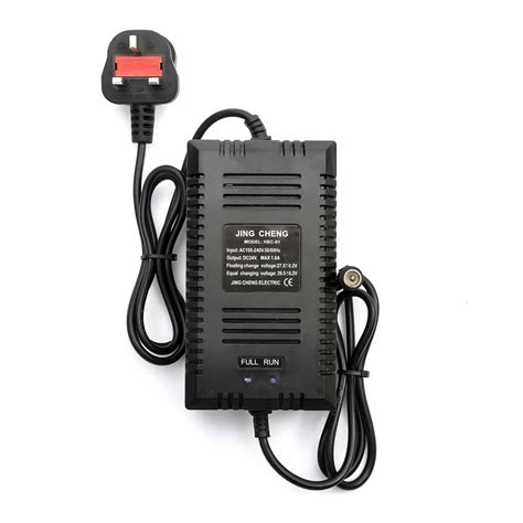 24v 24 Volt Battery Charger 1 5amp Lead Acid Electric Scooter Bike Male Uk Plug Ebay