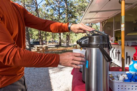 The Pine Tree CafÈ Food Services For The Flagstaff Koa Holiday Campground In Arizona