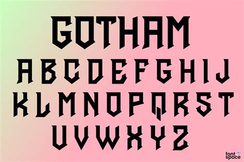 Gotham Font Vladimir Nikolic Fontspace