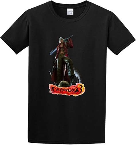 Devil May Cry Men S Fashion Crew Neck Short Sleeves Cotton Tops