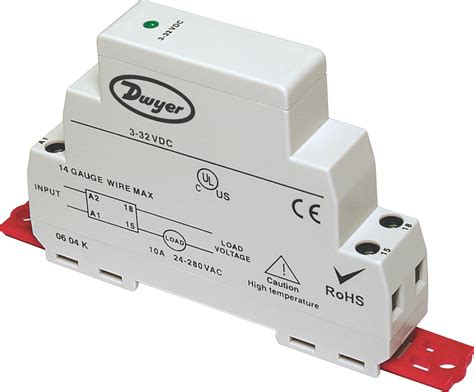 Series Dssr Dinpanel Mountable Solid State Relay Dwyer Instruments