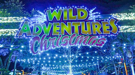 Wild Adventures Christmas Opening Day Full Tour And Review Youtube