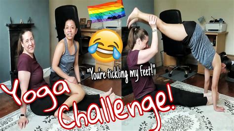 We Tried The Couples Yoga Challenge So Funny Ricarikzes Youtube