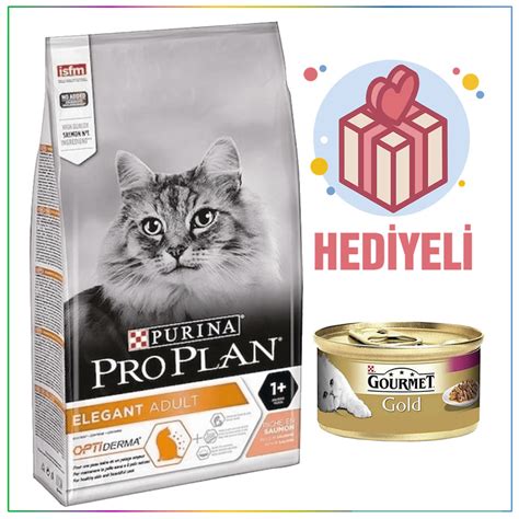 Pro Plan Elegant Adult Somonlu Yetişkin Kedi Maması 3 Kg