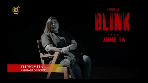 Blink Promo 4 Rinosha Assistant Director Kathir Arun Kumarasamy