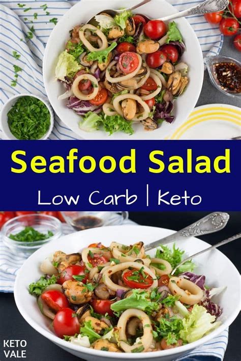 This is my favorite spring and summer salad. Keto Thai Spicy Seafood Salad Low Carb Recipe | Recipe ...