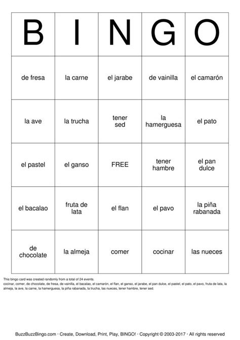Turn your next tv watching gathering into the ultimate couch party or spice up your classroom with a fun game for all! Spanish Bingo Cards to Download, Print and Customize!