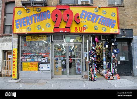 99 Cent Store Discount Store Dollar Shop Manhattan New York City