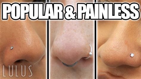 These Popular Piercings Are Completely Painless Youtube