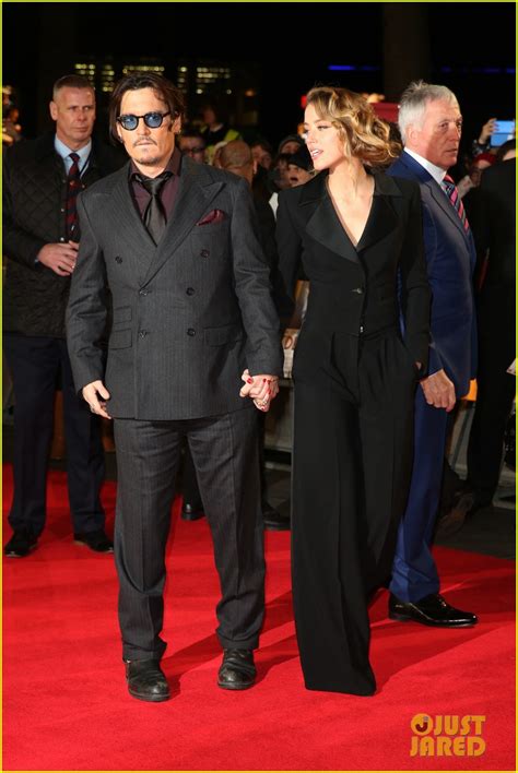 Johnny Depp And Amber Heard Look Happier Than Ever At His Mortdecai Premiere Photo 3284007