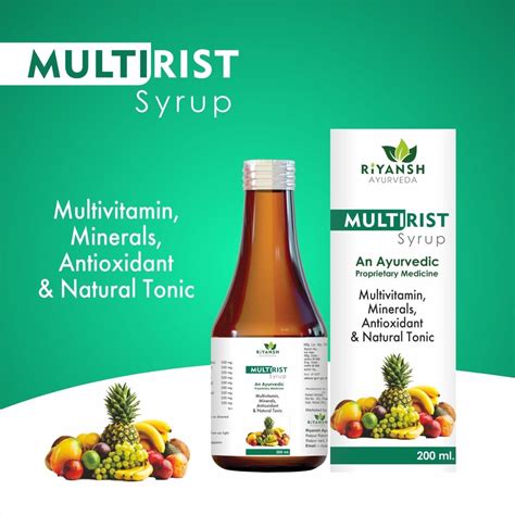 Ayurvedic Multivitamin Syrup For Clinical 200 Ml At Rs 160 Bottle In